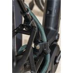 Zámek ABUS 1806/110 black INFINITY LOOP - černá