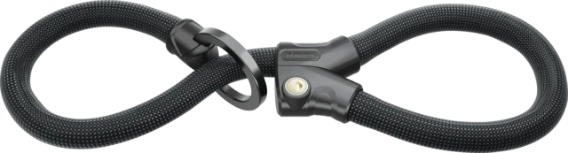 Zámek ABUS 1806/110 black INFINITY LOOP - černá