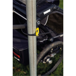 Zámek ABUS Combiflex TravelGuard - červený