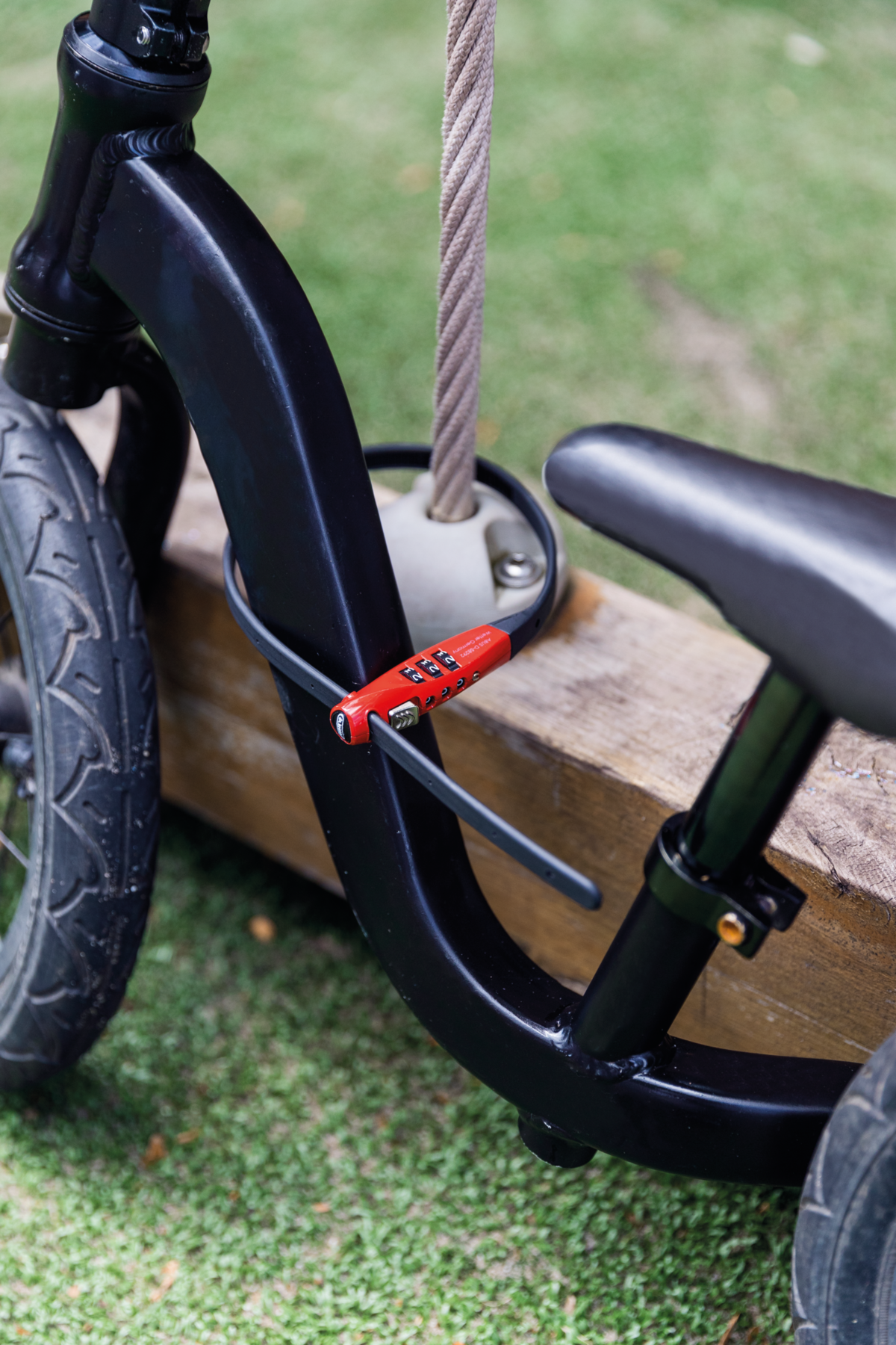 Zámek ABUS Combiflex TravelGuard - žlutý