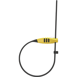 Zámek ABUS Combiflex TravelGuard - žlutý