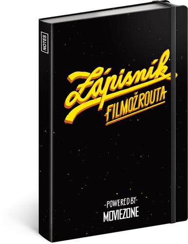 Zápisník filmového diváka, 13 × 21 cm