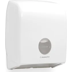 Zásobník na toaletný papier AQUARIUS Mini Jumbo, biely, plast