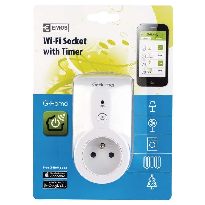 Zásuvka Wi-Fi s časovačom G-Homa P5550 1916000100
