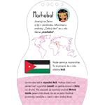 Zdobiť jordánske bábiky ZEINA - Omaľovánky