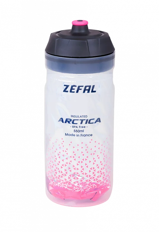 Zefal lahev Arctica 55 new stříbrná-růžová