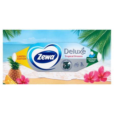 ZEWA Kapesníky, papírové, v krabici, 3vrstvé, 90ks "Soft&Strong", bez vůně