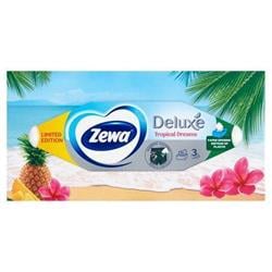 ZEWA Kapesníky, papírové, v krabici, 3vrstvé, 90ks "Soft&Strong", bez vůně