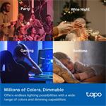Žiarovka TP-Link Tapo L535E Smart Wi-Fi, viacfarebná