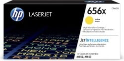 Žltá kazeta HP 656X s vysokou výťažnosťou pre tlačiarne LJ, CF462X