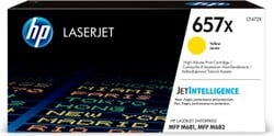 Žltá kazeta HP 657X s vysokou výťažnosťou pre LJ, CF472X
