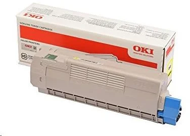Žltý toner OKI pre C612 (6000 str./min.) - originálny