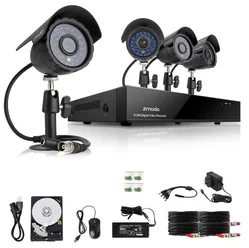 Zmodo DVR Kit 4CH kamerový systém + 4xCMOS kamera + 2TB HDD