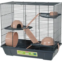 Zolux Klec pro křečky EHOP Triplex 50cm šedá/růžová s výb.
