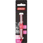 Zolux Obojek pro kočky SHINY nylon červený 10mm/30cm