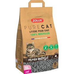 Zolux PURECAT recyklovaná papierová podstielka 5l
