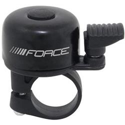 Zvonček Force Mini Fe/plastová palička 22,2 mm, čierna