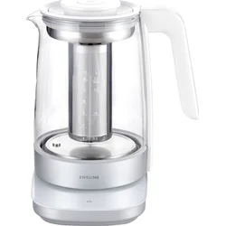 Zwilling Enfinigy Sklenená kanvica, 1,7 l, biela