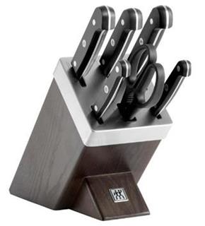 Zwilling Four Star - samoostriaci blok s nožmi, 7 ks