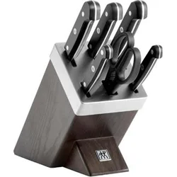 Zwilling Gourmet - samoostřící blok s noži, 7ks