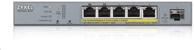 ZYXEL GS1350-6HP GS1350-6HP-EU0101F