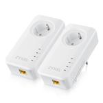 ZYXEL PLA6457,2400 Mbps Pass-thru powerline